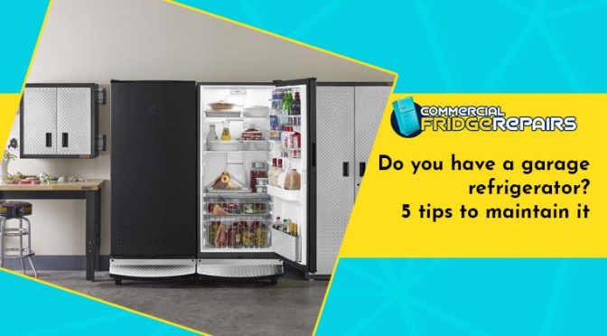 Keeping Your Refrigerator In A Garage, Garage Fridge Freezer Unheated